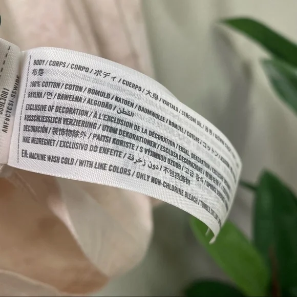 NWT Hollister Co. tie dye crop crew neck tee - Picture 5 of 6